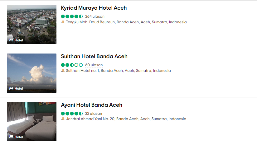 Hotel Bintang 3 di Banda Aceh Yang Murah
